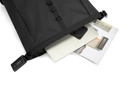 Антикражный рюкзак Urban Roll-top, черный