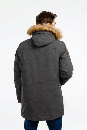 Парка мужская Explorer, серый меланж, размер XL