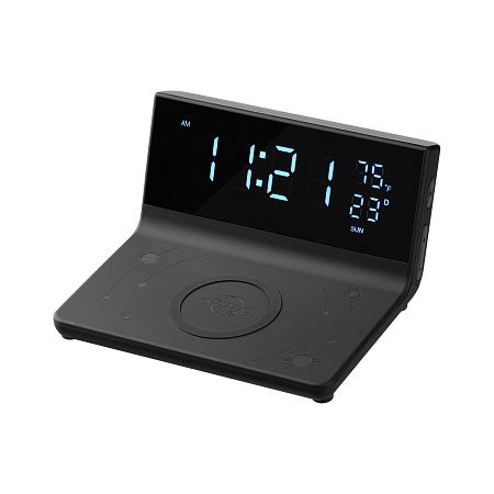 Зарядная станция с часами 15W Zenith