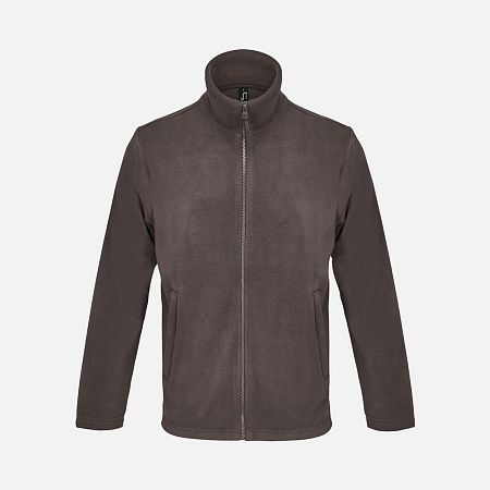 Куртка флисовая унисекс Nitro, коричневая, размер S