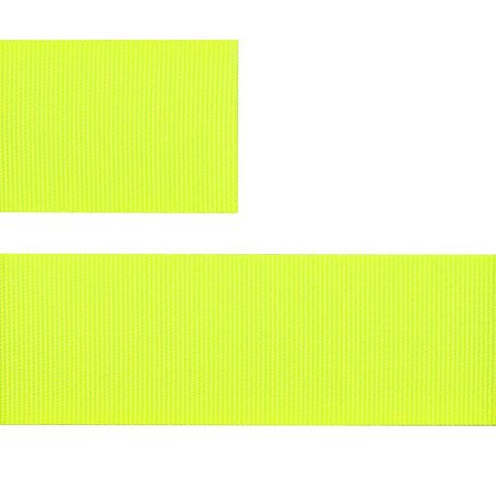 Стропа текстильная Fune 35 L, желтый неон, 150 см
