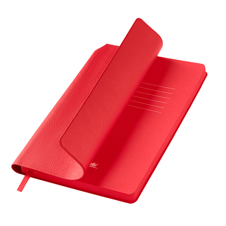 Ежедневник Molto недатированный, красный