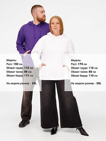 Худи Kirenga 2.0, фиолетовое, размер XS