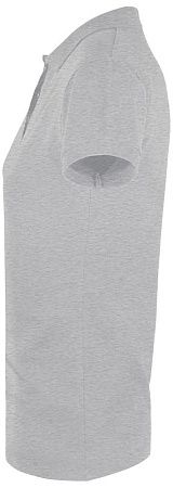 Рубашка поло женская Perfect Women 180 серый меланж, размер M