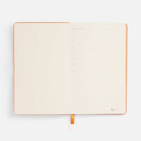 Ежедневник Shall Light, недатированный, оранжевый