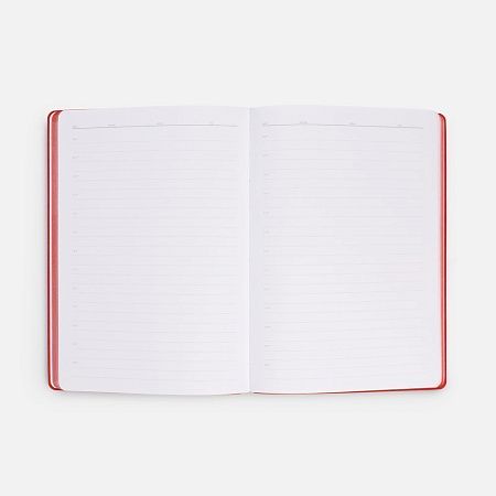 Ежедневник Flexpen Shall, недатированный, красный