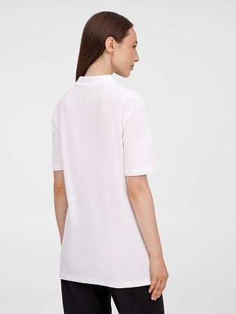 Рубашка поло унисекс Tervise, белая, размер S