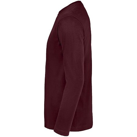 Футболка с длинным рукавом Monarch 150, бордовая, размер S