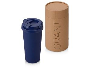 Вакуумная термокружка «Grant», soft-touch, тубус