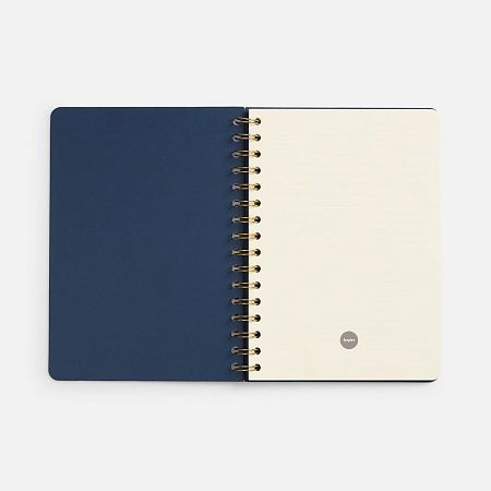 Ежедневник Spiral, недатированный, синий