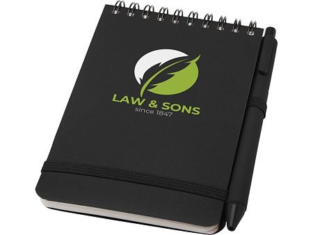 Блокнот А6 «Thalaasa» с шариковой ручкой