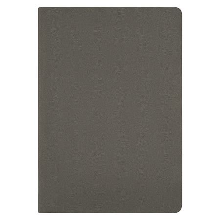 Ежедневник Латте софт-тач (Latte soft touch) недатированный, серый