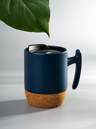 Кружка Corky Grip, синяя