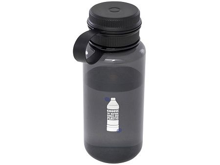 Бутылка спортивная из переработанного ПЭТ-пластика «Ryder», 900мл