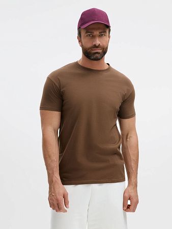 Футболка Imperial 190, коричневая, размер XXL