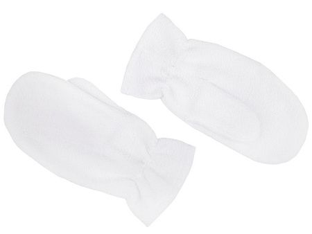 Варежки Fleecy, белые