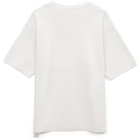 Джемпер с коротким рукавом Siluetti Volumica, молочно-белый, размер XS/S