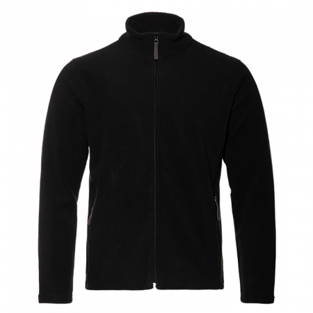 Толстовка унисекс STAN на молнии микрофлис 200, 21R, Чёрный,  (20)  (46/S)