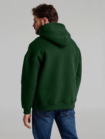 Худи Kulonga Oversize, темно-зеленое, размер XL/2XL