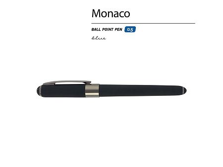 Ручка пластиковая шариковая «Monaco» софт-тач