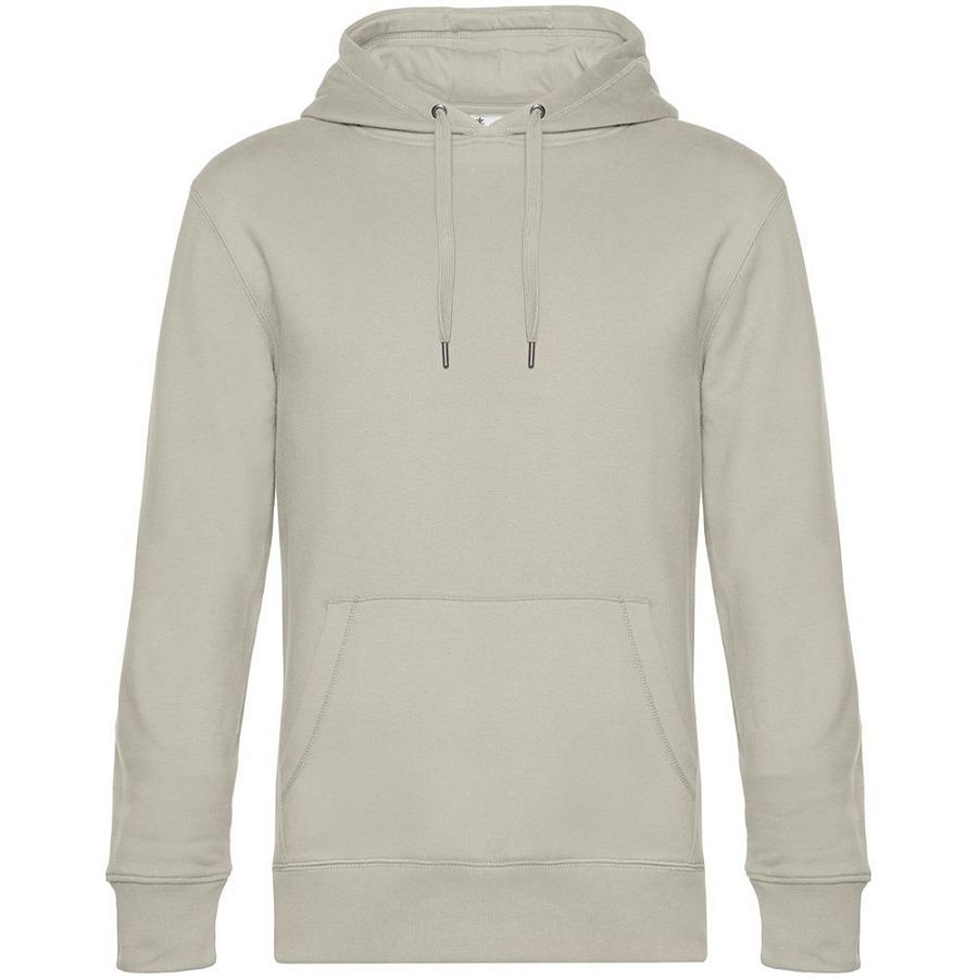 Толстовка с капюшоном унисекс King, дымчато-серая, размер 3XL