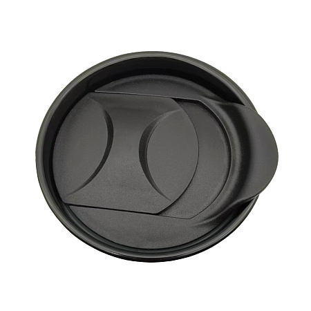 Кружка керамическая с деревянной манжетой Nexus, чёрная