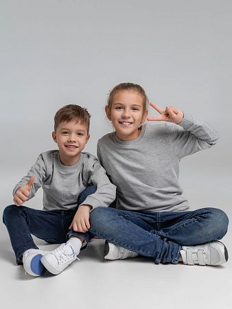 Свитшот детский Toima Kids 2.0, серый меланж, размер 6 лет (106-116 см)