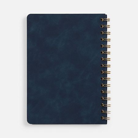 Ежедневник Spiral, недатированный, синий