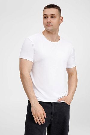 Футболка унисекс Senti, белая, размер M