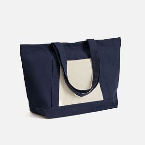 Шопер Shophop, синий с неокрашенным