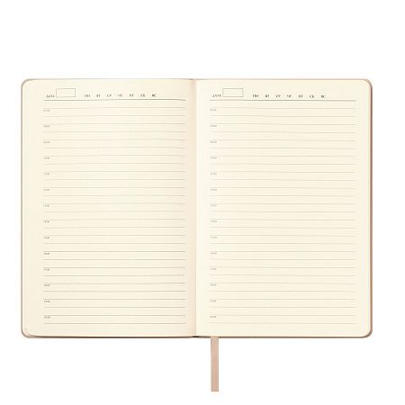 Ежедневник Верона (Verona) недатированный, бежевый