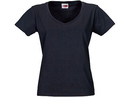 Футболка "Heavy Super Club" женская с V-образным вырезом под нанесение