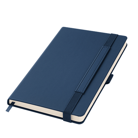 Ежедневник Alpha недатированный, синий/голубой