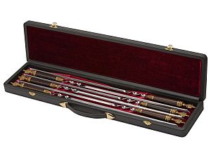 Набор шампуров «Россия», цвет: черный, бордовый, серебристый