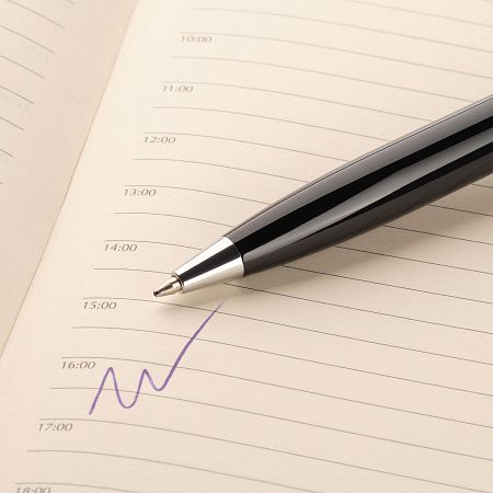 Шариковая ручка Sonata BP, черная/позолота