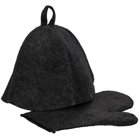 Набор для бани Heat Off, ver.2, черный