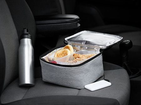 Изотермическая сумка с функцией подогрева Oneworld, серая