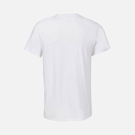 Футболка унисекс Regent с V-образным вырезом, белая, размер 3XL