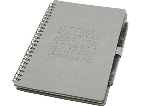 Блокнот А5 «Slate» с шариковой ручкой