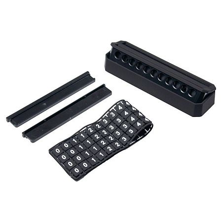 Парковочная визитка Oliver, черная