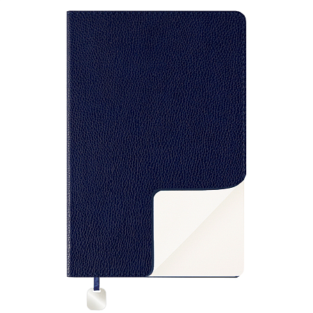 Ежедневник Flexy Lafite А5, темно-синий, недатированный, в гибкой обложке