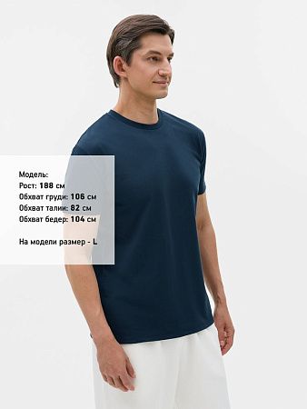 Футболка Odyssey, темно-синяя, размер M