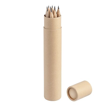 Набор FORTE с 12 карандашами натуральными WOOD COLOR