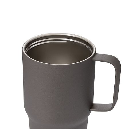 Термокружка вакуумная Авентура (Aventura), серая