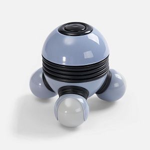 Ручной вибромассажер Spacy, серый с черным