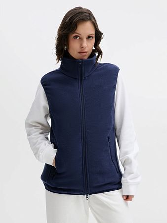 Жилет флисовый унисекс Ben Mac, темно-синий, размер S