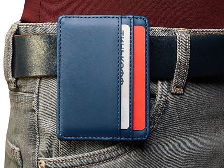 Картхолдер для двух карт и наличных денег с зажимом «Crave»