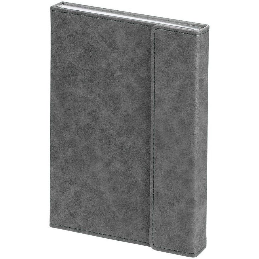 Ежедневник Flap на заказ, недатированный, серый