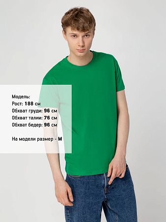 Футболка унисекс Regent 150, темно-зеленая, размер S