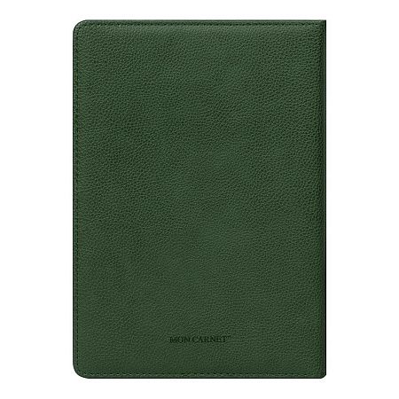 Ежедневник Smart Calabria Lafite A5, недатированный, в твердой обложке с поролоном, зеленый